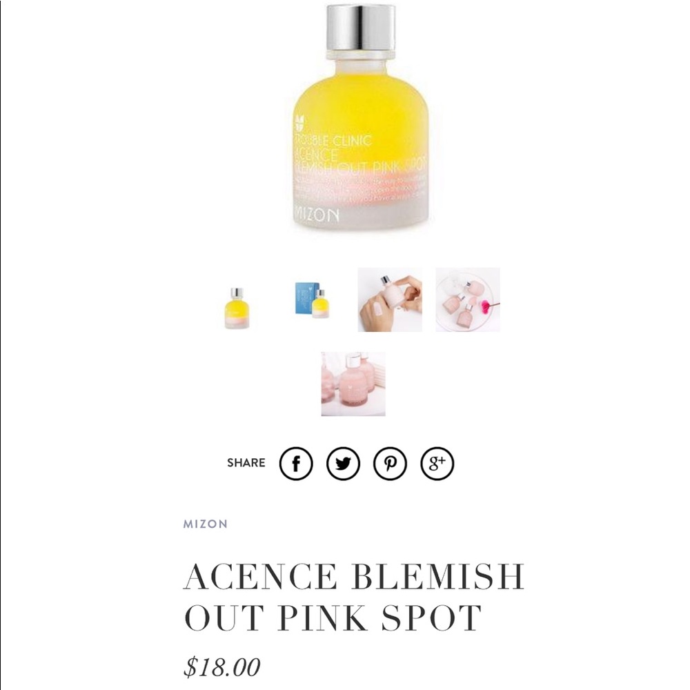 Mizon acne spot remover